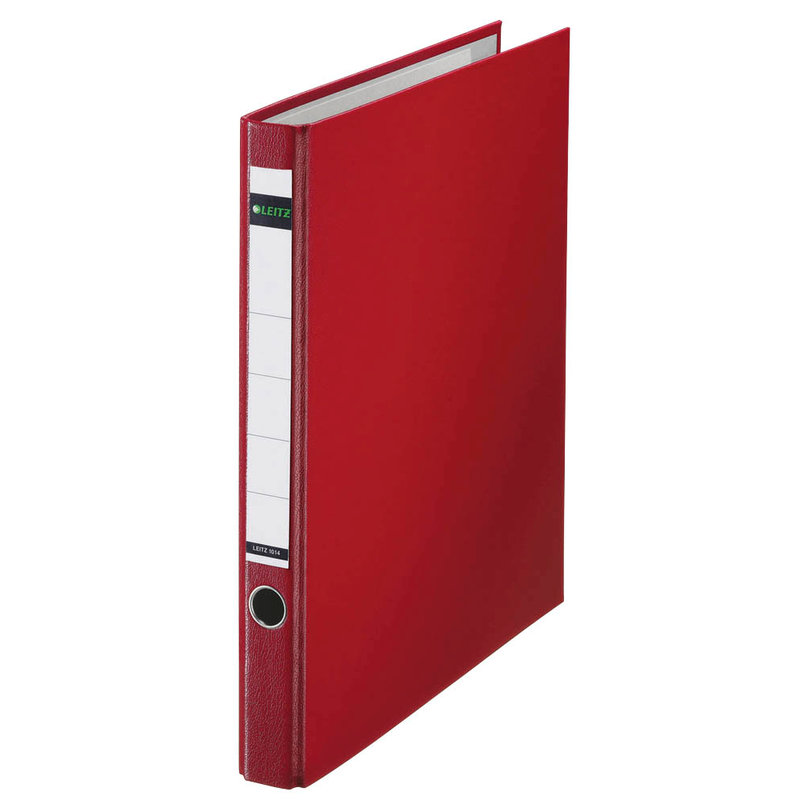 LEITZ 1014 Ringbuch 2-Ringe rot 3,5 cm DIN A4, 1 St.