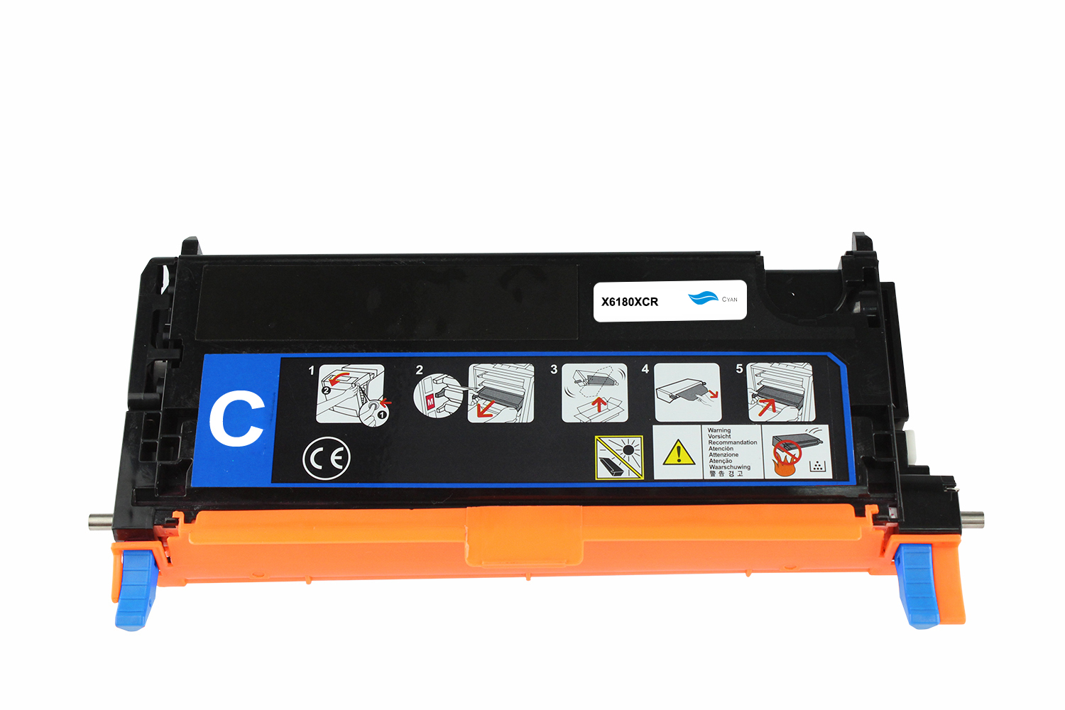 Kompatibel zu Xerox 113R00723 / Phaser 6180 Toner Cyan