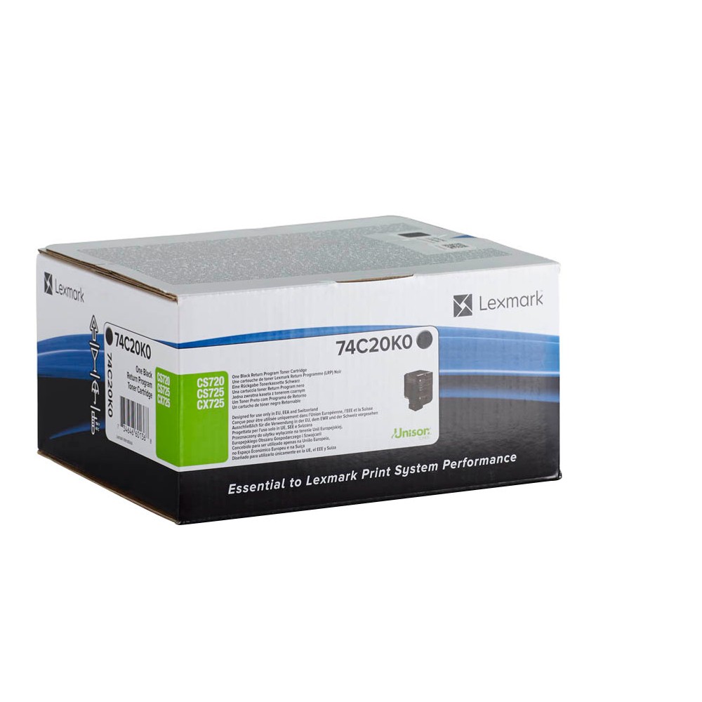 Lexmark 74C20K0 Toner Black