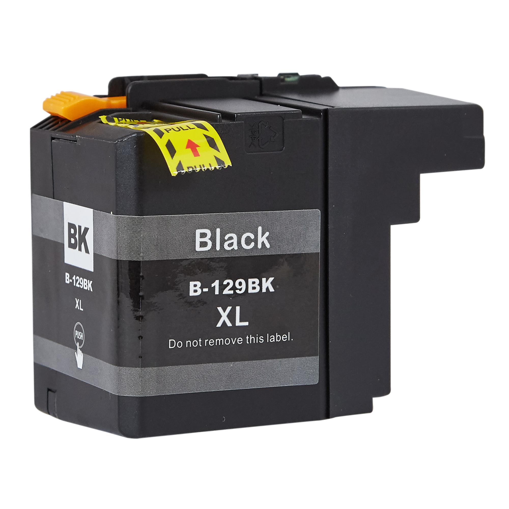Tonerversum Tintenpatrone schwarz HC (TV108710) ersetzt LC-129XLBK