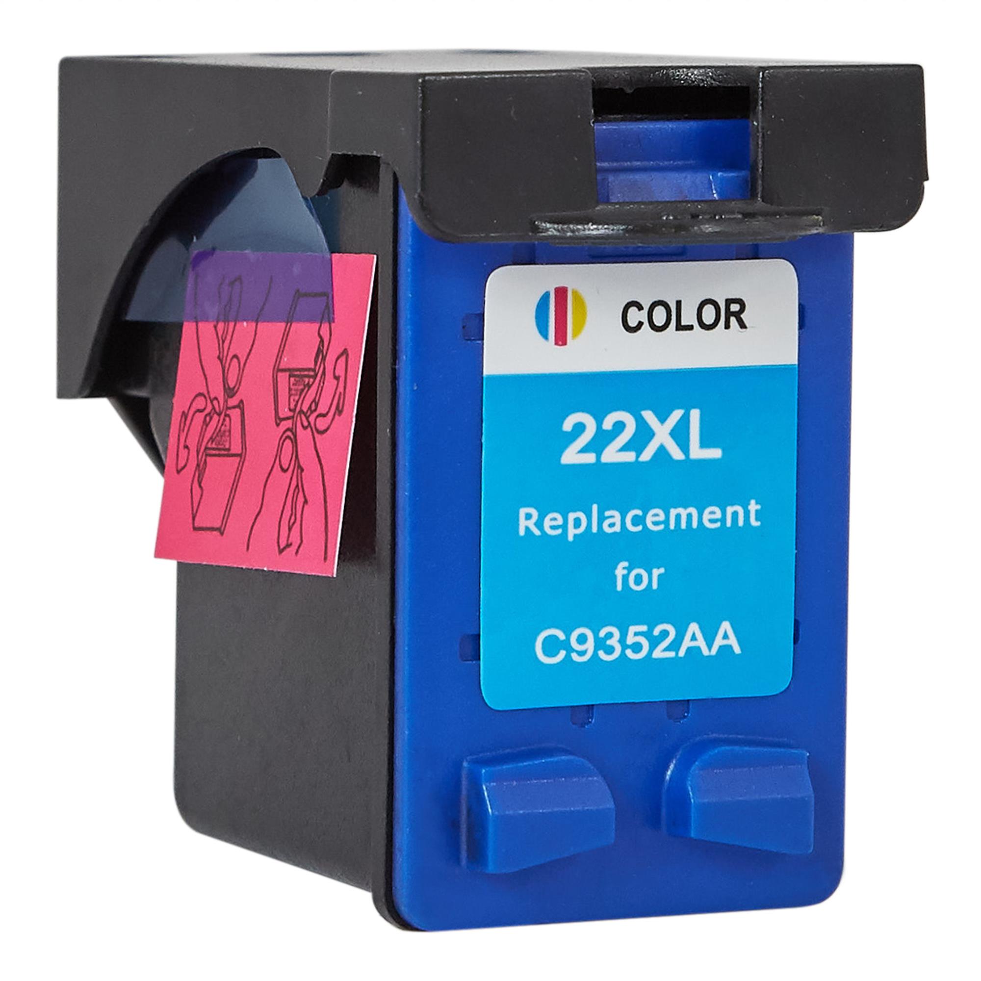 Kompatibel zu HP 22 XL / C9352CE Tinte Color XXL