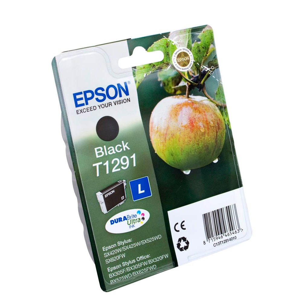 Epson T1291L  / C13T12914012 Tinte Black