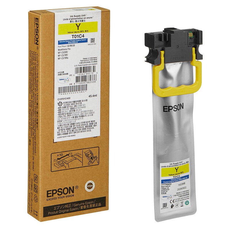 Epson Tintenpatrone gelb (C13T01C400, T01C4)