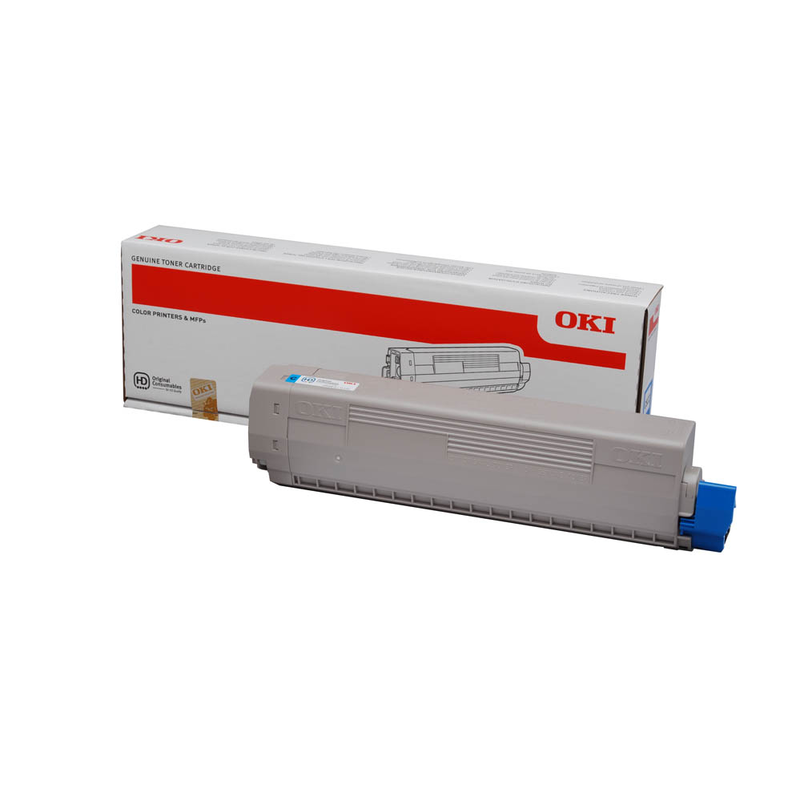 OKI Toner-Kit cyan (44844615)