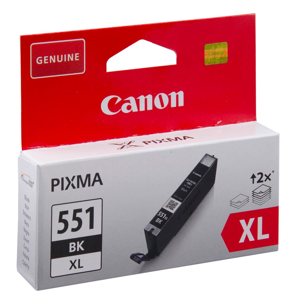 Canon CLI-551 XL / 6443B001 Tinte Black