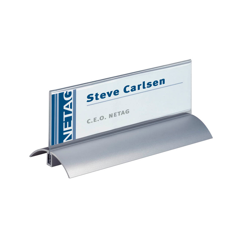 DURABLE DESK PRESENTER DE LUXE Tischaufsteller 21,0 x 6,1 cm beidseitig, 2 St.