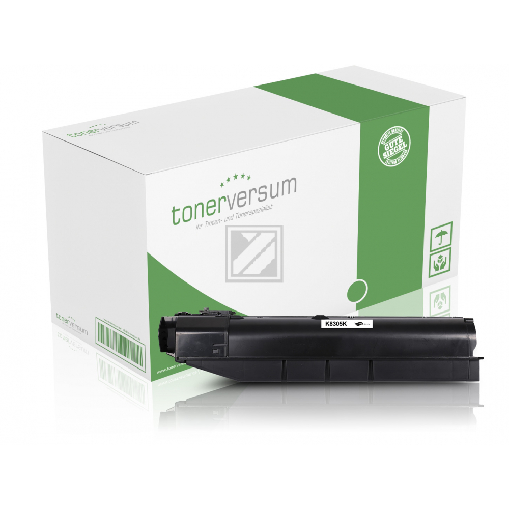 Tonerversum Toner-Kit schwarz (101494) ersetzt TK-8305K