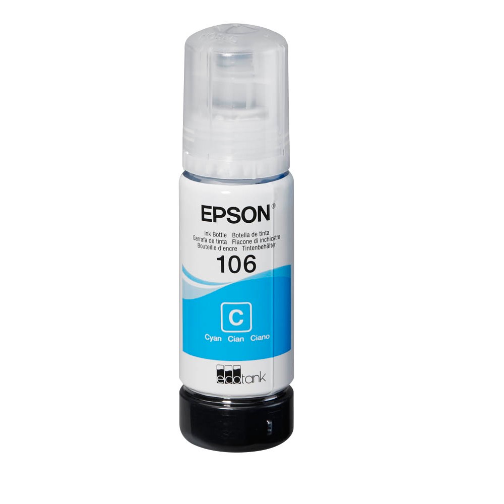 Epson 106 / C13T00R240 Nachfüll-Tinte Cyan 70 ml