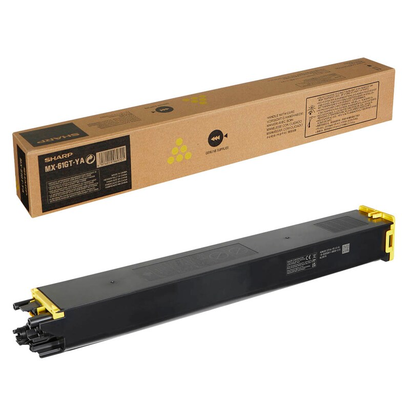 Sharp Toner-Kit gelb (MX-61GTYA)
