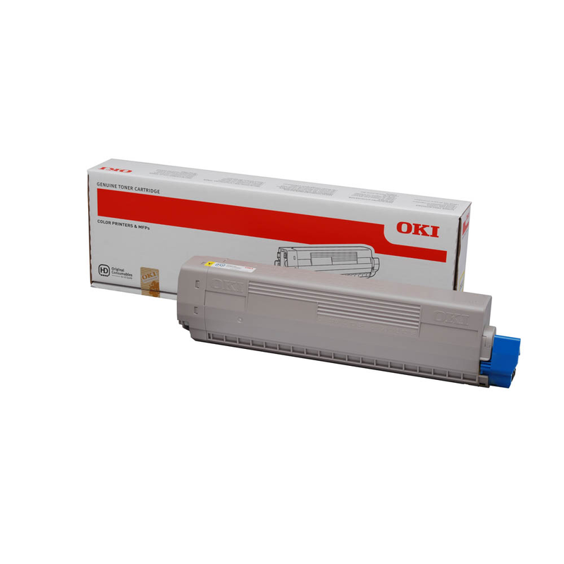 OKI Toner-Kit gelb (44844613)