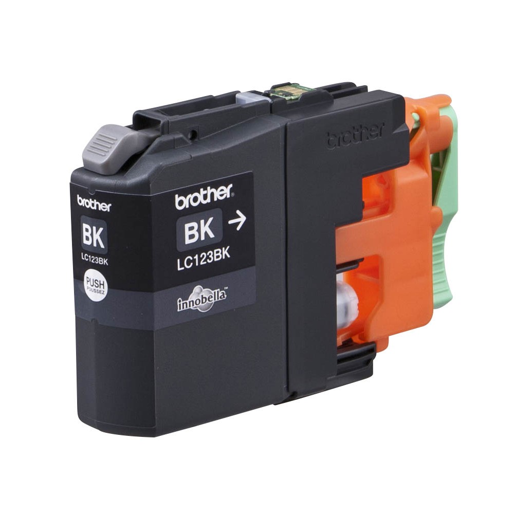 Brother Tintenpatrone 2 x schwarz (LC-123BKBP2DR)