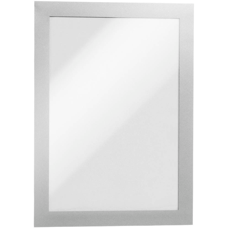 DURABLE Magnetrahmen DURAFRAME® MAGNETIC A5 silber A5, 5 St.