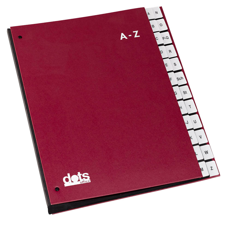dots Pultordner A-Z rot, 1 St.