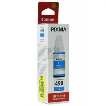 Canon Tintennachfüllfläschchen cyan SC (0664C001, GI-490C)
