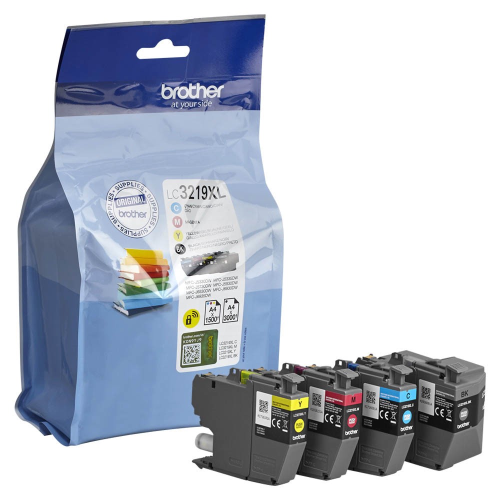 Brother LC-3219 XL VALBP Tinten Multipack CMYK (4er Set)