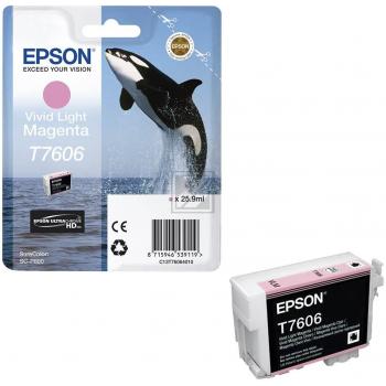 Epson Tintenpatrone magenta light (C13T76064010, T7606)