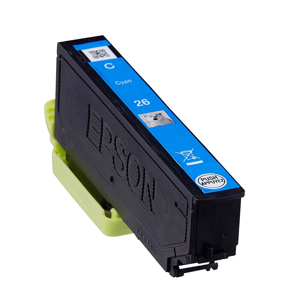 Epson 26 / C13T26124012 Tinte Cyan