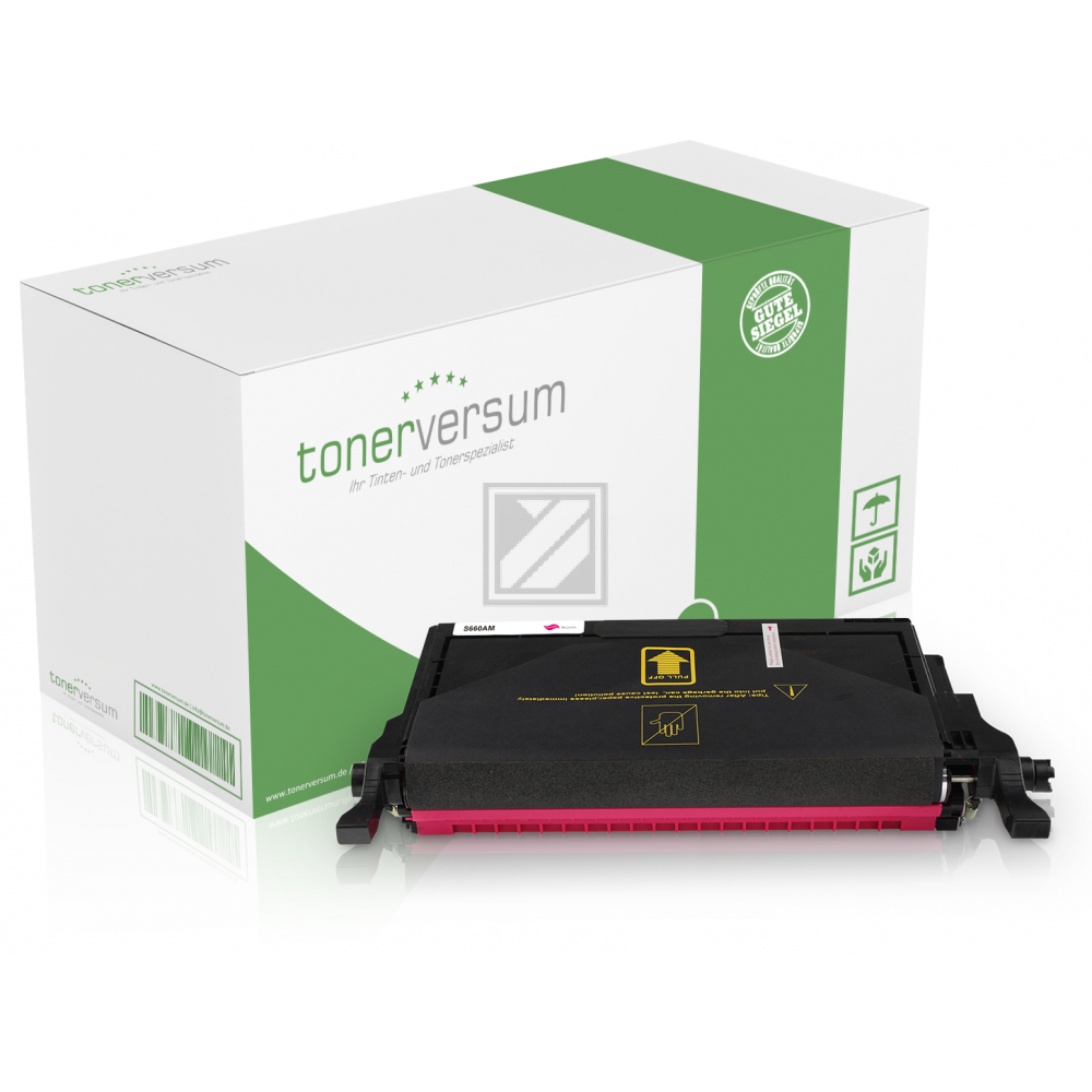 Tonerversum Toner-Kartusche magenta HC (102863) ersetzt 660