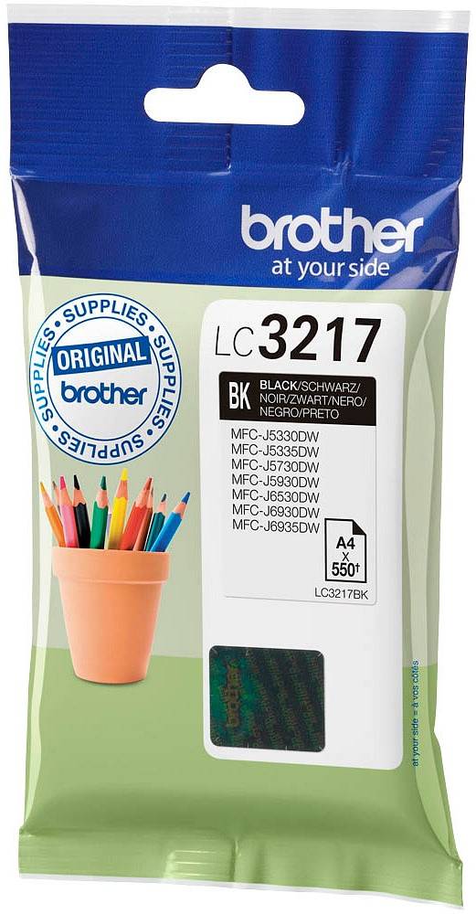 Brother Tintenpatrone schwarz (LC-3217BK)