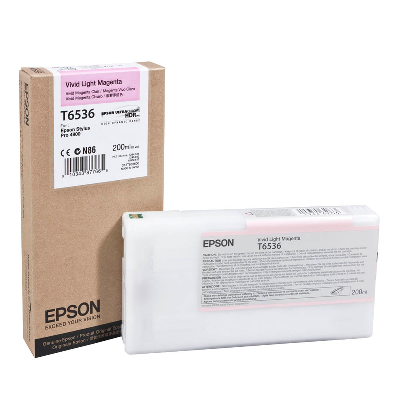 Epson Tintenpatrone magenta light (C13T653600, T6536)