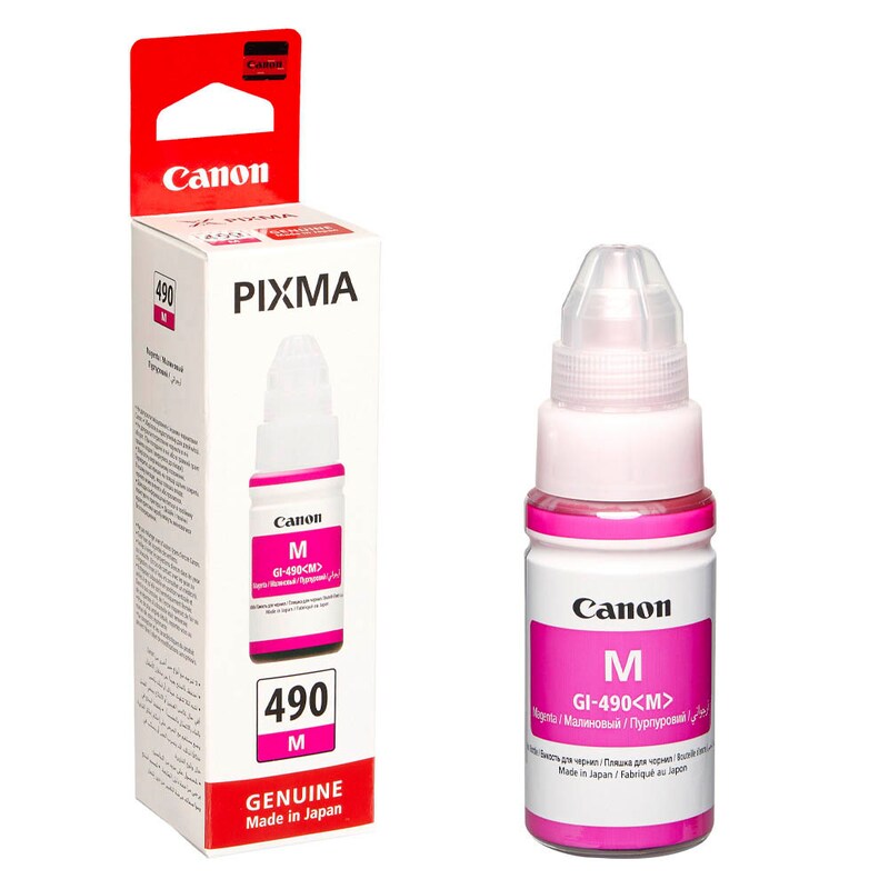 Canon Tintennachfüllfläschchen magenta SC (0665C001, GI-490M)