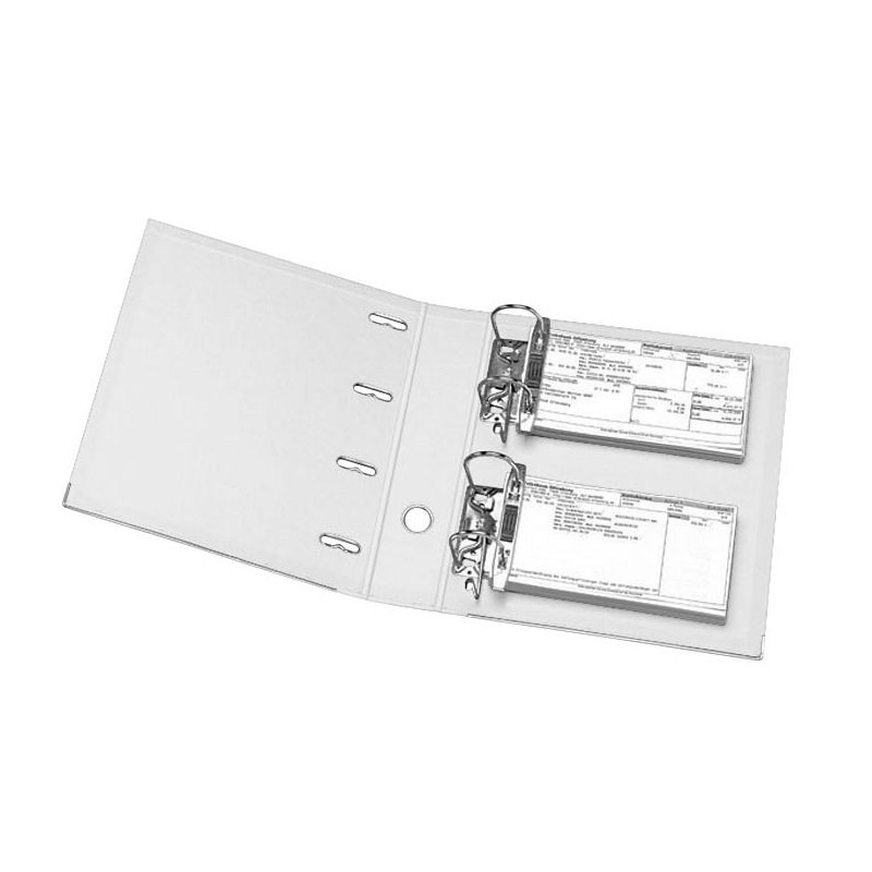 ELBA Doppelordner weiß Kunststoff 7,5 cm, 1 St.