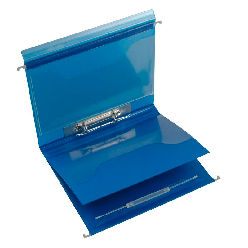 BOI Patienten-Dokumentations-Hängemappe 2-Ringe blau, 5 St.
