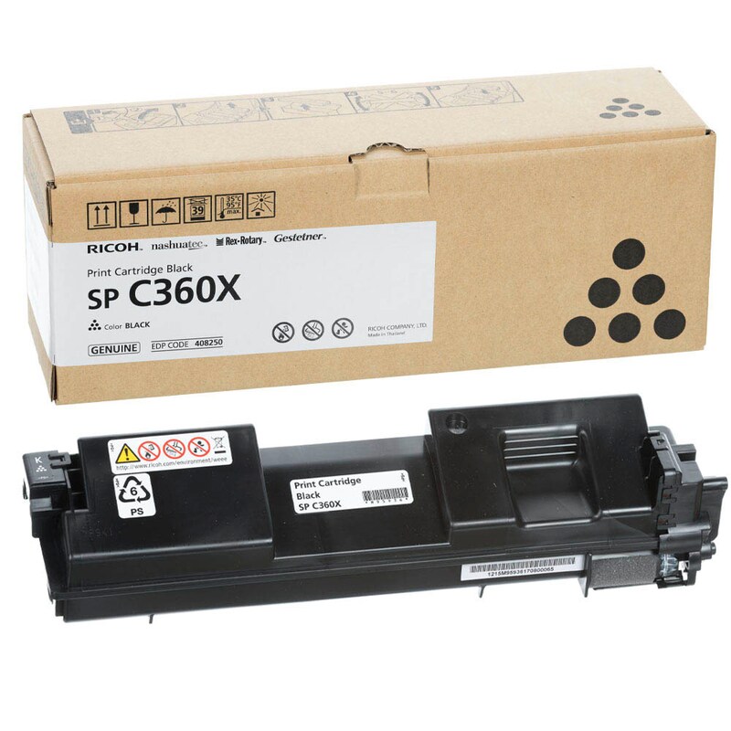 Ricoh Toner-Kit schwarz HC plus (408250, SP-C360X)