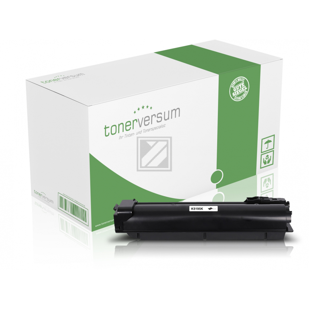 Tonerversum Toner-Kit schwarz (TV104430) ersetzt TK-5195K