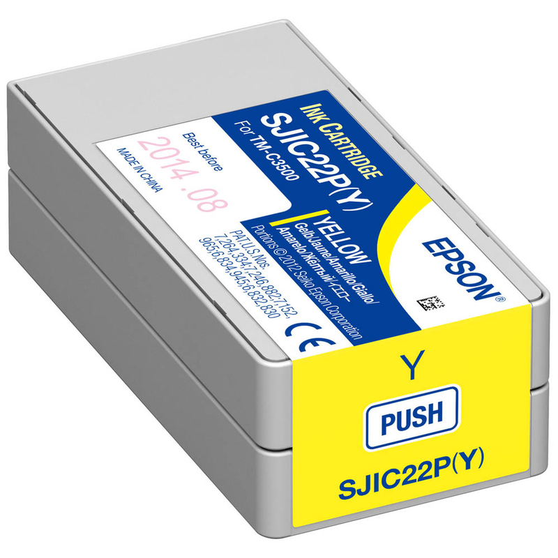 Epson Tintenpatrone gelb (C33S020604, SJIC22P(Y))