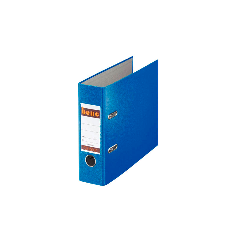 bene A5 Ordner blau Kunststoff 7,5 cm DIN A5 quer, 1 St.