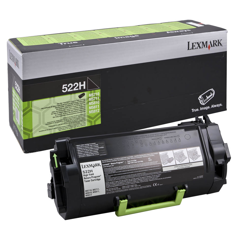 Lexmark Toner-Kit Return schwarz HC (52D2H00, 522H)