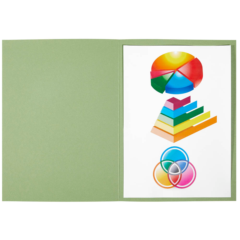 ELBA Aktendeckel Smart Line DIN A4 grün, 100 St.