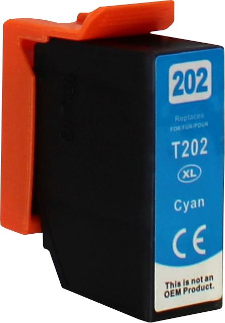 Kompatibel zu Epson 202 XL / C13T02H24010 Tinte Cyan