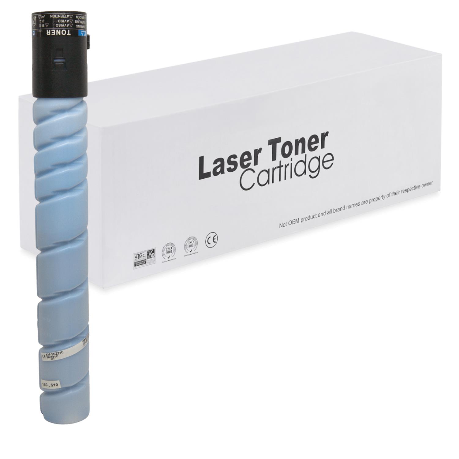 Tonerversum Toner-Kit cyan HC (TV120869) ersetzt TN-221C