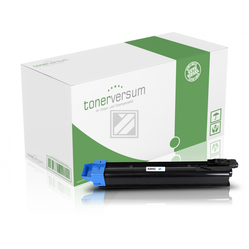 Tonerversum Toner-Kit cyan (102600) ersetzt TK-895C