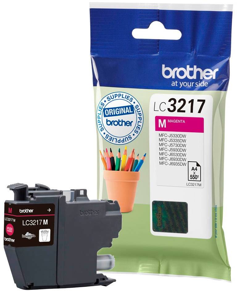 Brother Tintenpatrone magenta (LC-3217M)