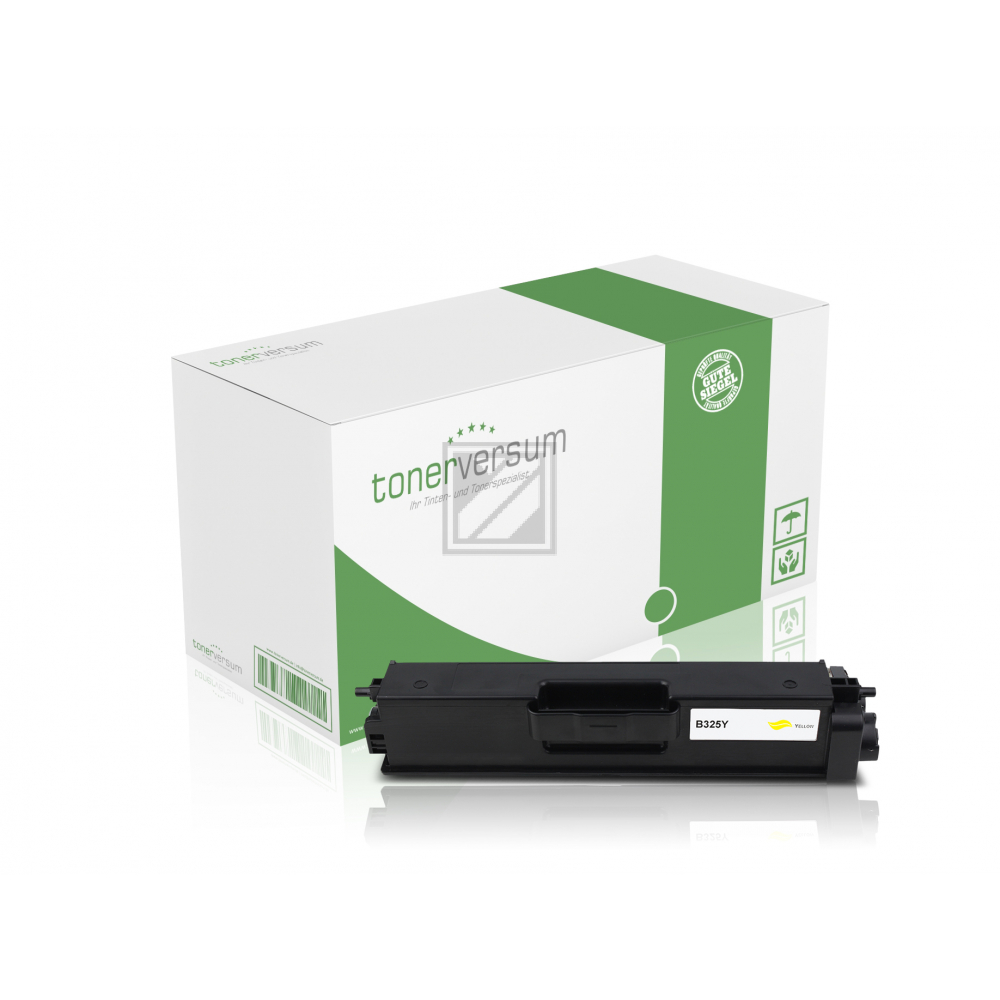 Tonerversum Toner-Kit gelb HC (101139) ersetzt TN-325Y
