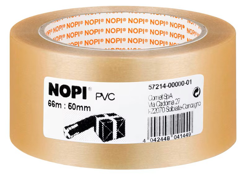 NOPI Packband transparent 50,0 mm x 66,0 m 1 Rolle