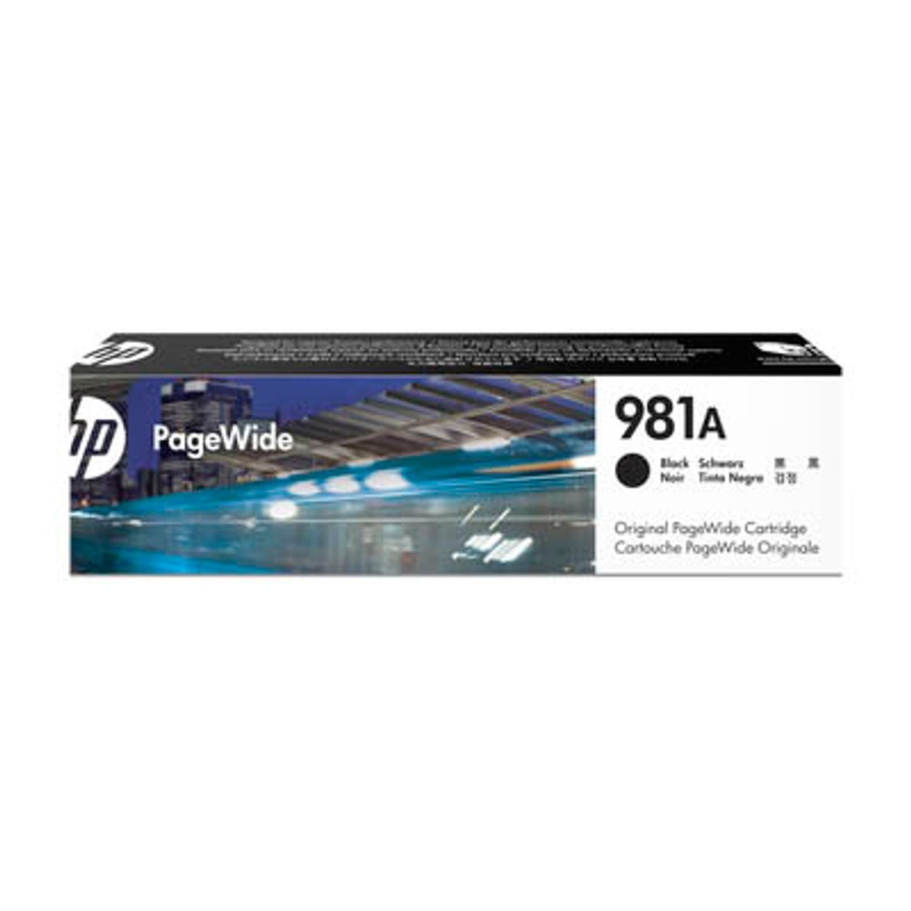 HP 981A / J3M71A Tinte Black