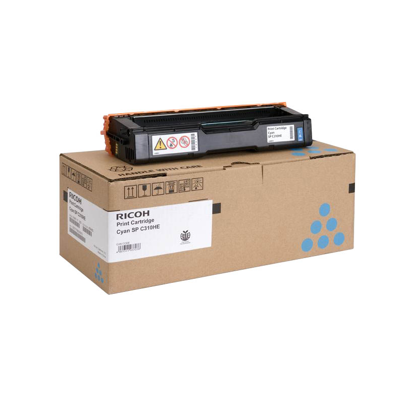 Ricoh Toner-Kartusche cyan HC (406480, TYP-SPC310HE)