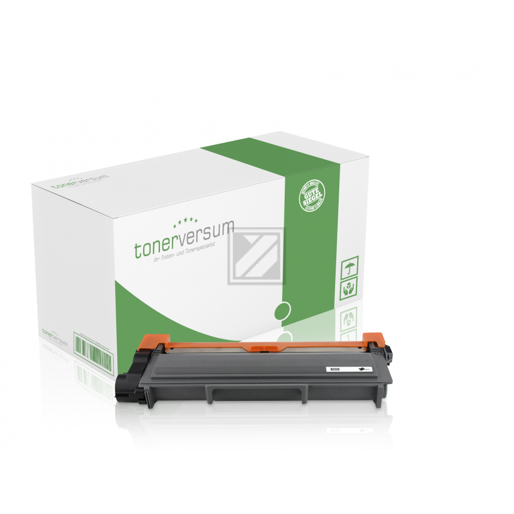 Tonerversum Toner-Kit schwarz HC (101155) ersetzt TN-2320