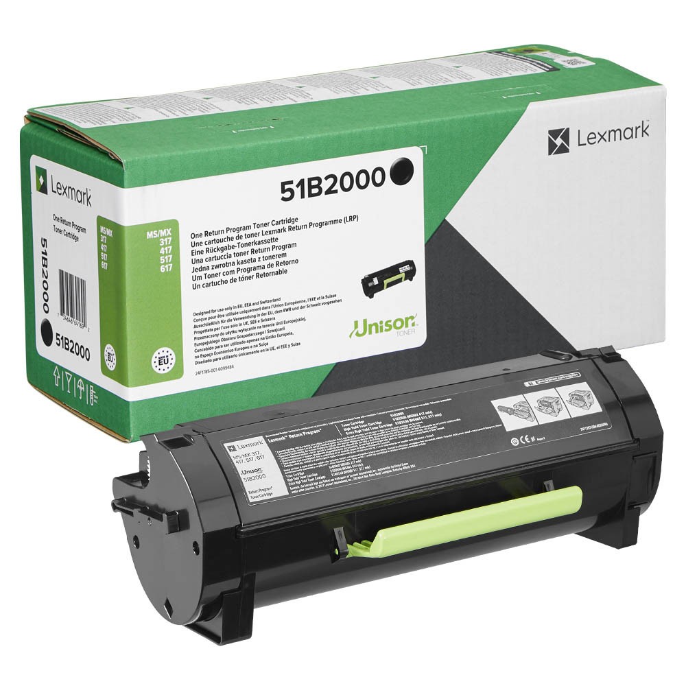 Lexmark 51B2000 Toner Black