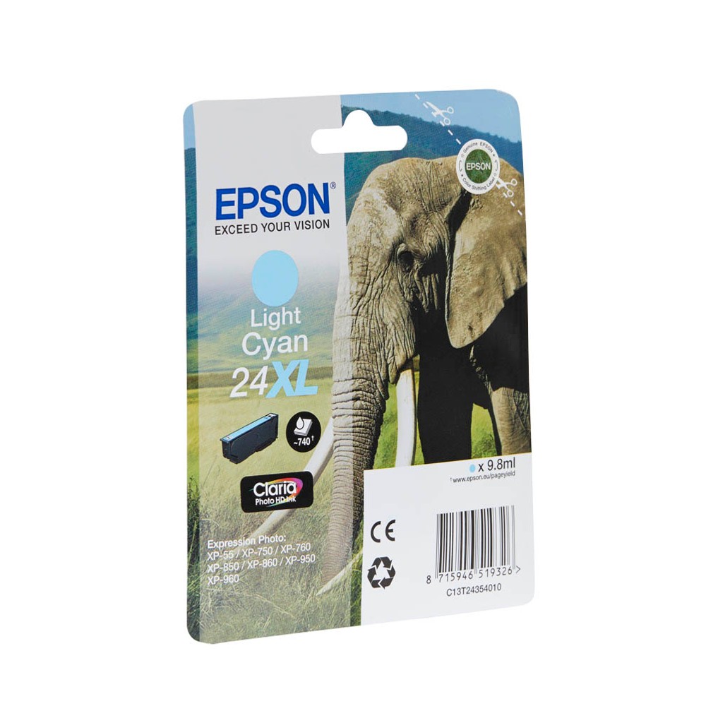 Epson 24 XL / C13T24354012 Tinte Light Cyan