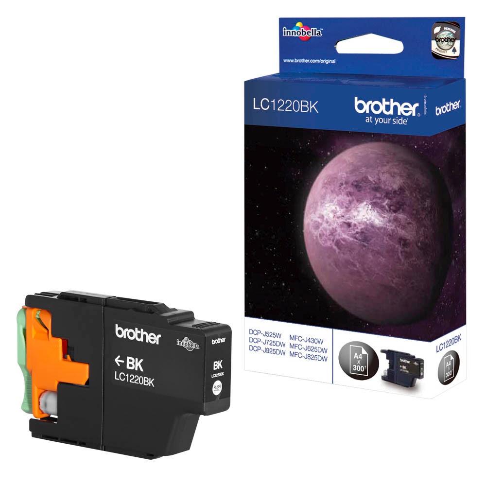 Brother Tintenpatrone schwarz (LC-1220BK)