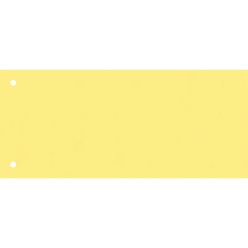 BRUNNEN Trennstreifen gelb, 180 g/qm Karton 24,0 x 10,5 cm, 10 St.