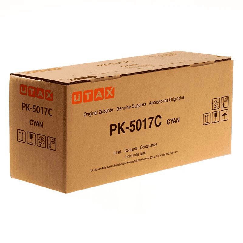 Utax Toner-Kartusche cyan (1T02TVCUT0, PK-5017C)