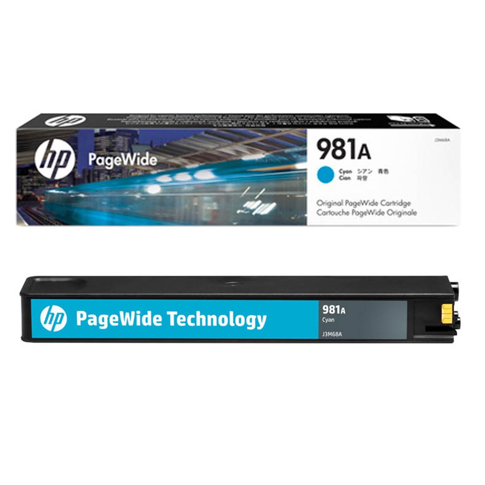HP 981A / J3M68A Tinte Cyan