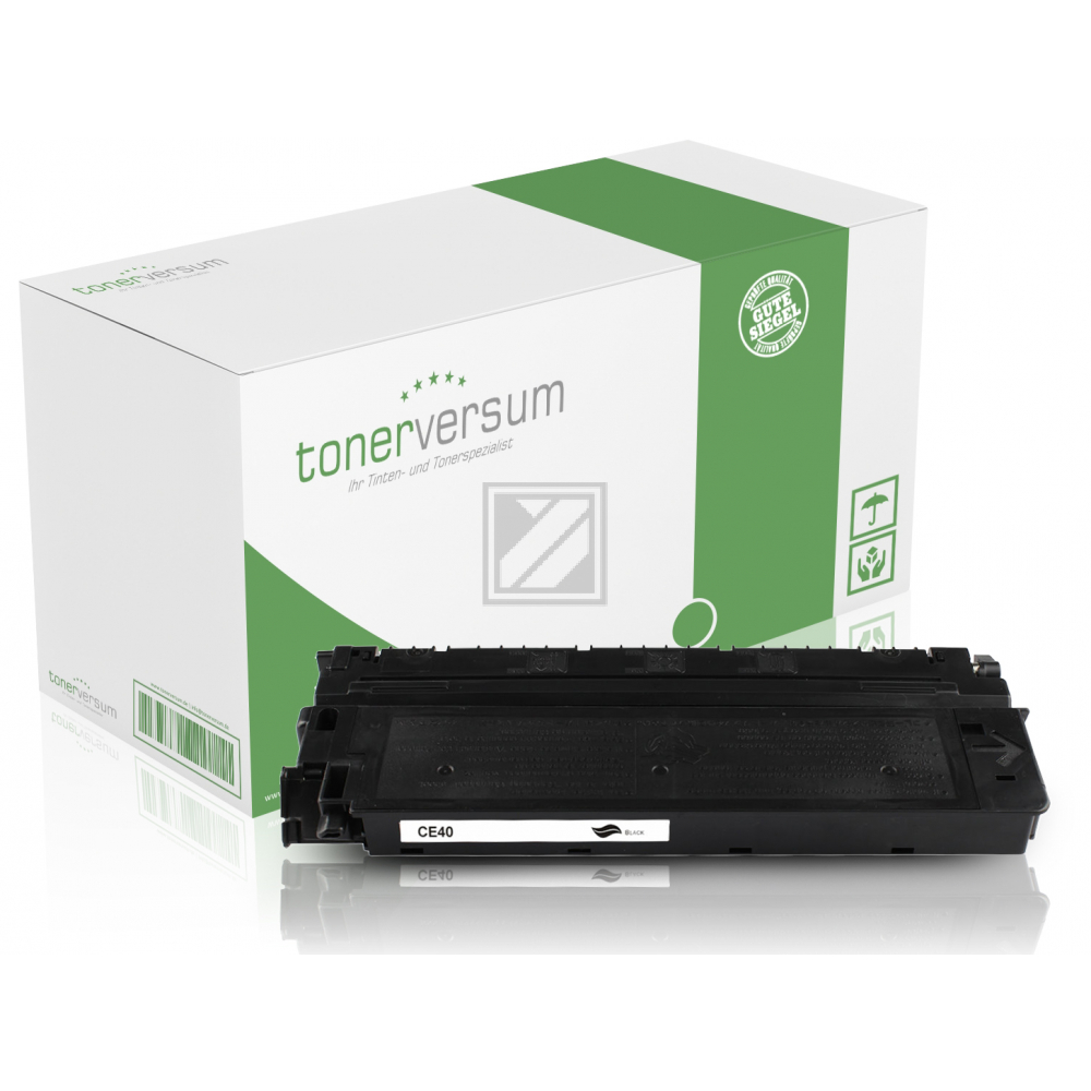Tonerversum Toner-Kartusche schwarz HC (101238) ersetzt E-30
