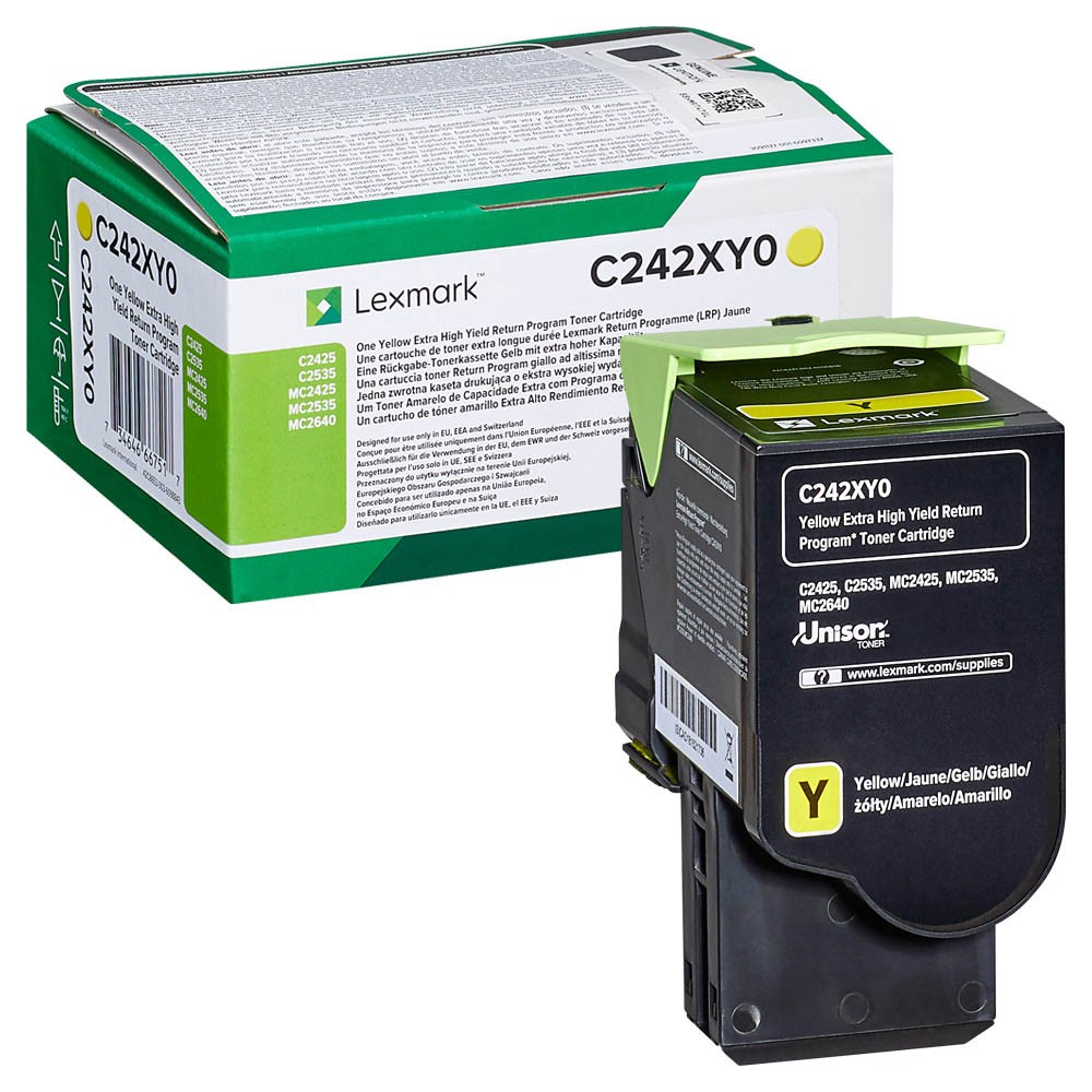 Lexmark C242XY0 Toner Yellow